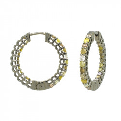 Aros Diamantes Fancy