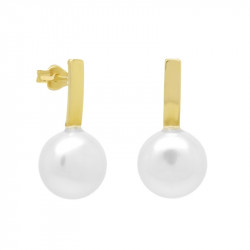 Pendientes Perla Barra