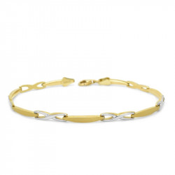 Pulsera Oro Bicolor