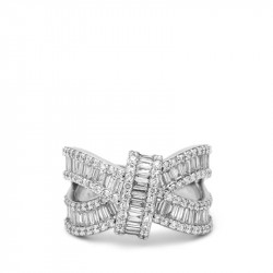 Anillo Diamantes Baguettes