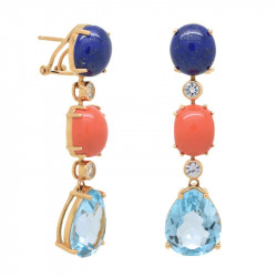 Pendientes Lapislázuli...