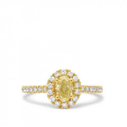 Anillo Diamante Fancy Yellow