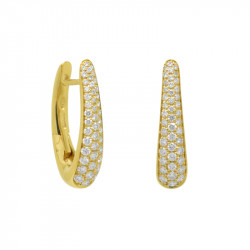 Aros Pavé Diamantes