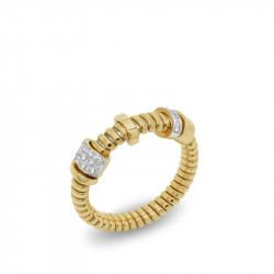 Anillo Tubogas Diamantes