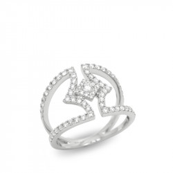 Anillo Calado Diamantes
