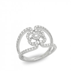 Anillo Calado Diamantes