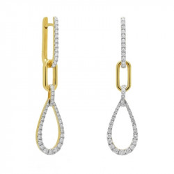 Pendientes Largos Lágrima...