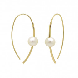 Pendientes Perla Gancho