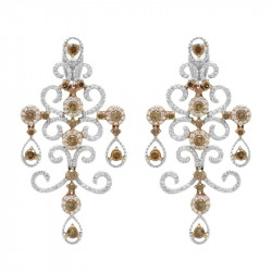 Pendientes Diamantes Brown