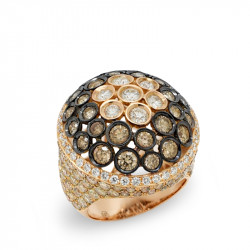 Anillo Chatones Brillantes...