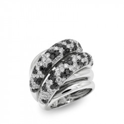 Anillo Cruzado Brillantes...