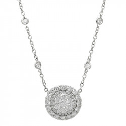 Gargantilla Roseta Diamantes