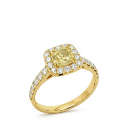 Anillo Diamante Fancy Yellow