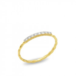 Anillo 8 Diamantes