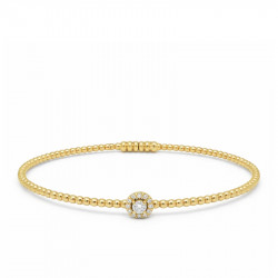 Pulsera Bolitas Roseta...