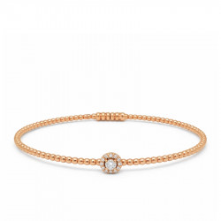 Pulsera Bolitas Roseta...