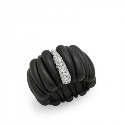 Anillo Cerámica Diamantes...