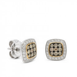 Pendientes Diamantes Brown