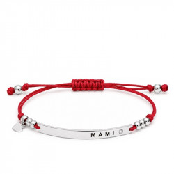 Pulsera Mami Diamante Macramé