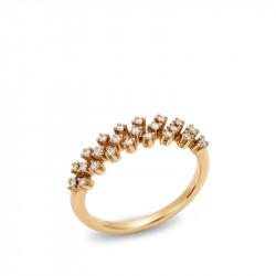 Anillo Diamantes Garras
