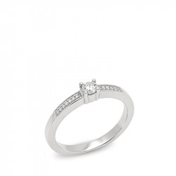 Solitario Acompañado Diamantes
