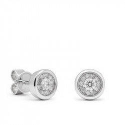 Pendientes Roseta Diamantes...