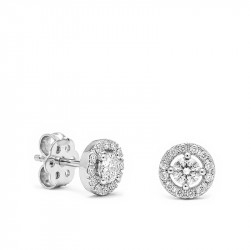 Pendientes Roseta Diamantes...