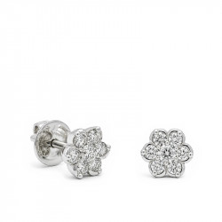 Pendientes Roseta Diamantes...