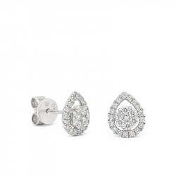 Pendientes Lágrima Diamantes