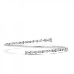 Pulsera Diamantes Abierta