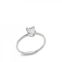 Solitario cushion 0.70 ct