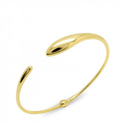 Pulsera abierta oro amarillo