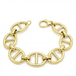 Pulsera calabrotes oro...