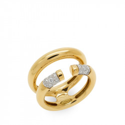 Anillo doble abierto...