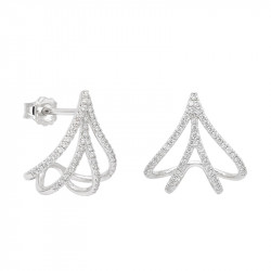 Pendientes brillantes oro...